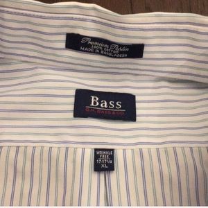 ⭐️SALE⭐️Bass Green&Blue Striped Button Down Shirt